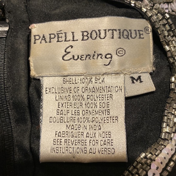 91 Papell boutique sequins top M - Picture 4 of 4